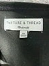 TeXTURE & THREAD Madewell Black 3/4 Sleeve Top Size XS - photo 7