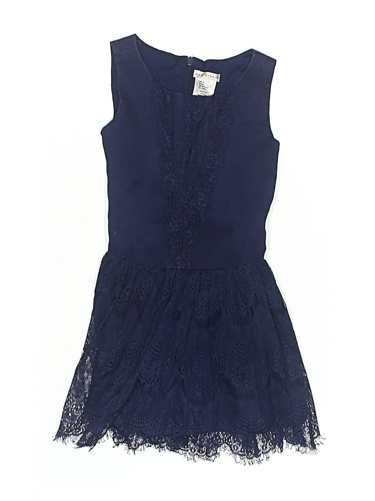 Pre-owned Max Studio Kids' Dress In Blue