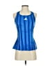 Adidas 100% Polyester Blue Active Tank Size XS - photo 1