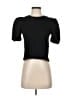 Zara Black Short Sleeve Turtleneck Size S - photo 1