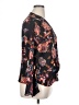 Moa Moa 100% Polyester Black 3/4 Sleeve Blouse Size XL - photo 4