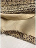 Moschino Tweed Gold Ivory Wool Skirt Size 4 - photo 4