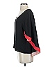 BCBGMAXAZRIA 100% Polyester Black 3/4 Sleeve Top Size XS - photo 5