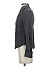 Theory Gray Long Sleeve Blouse Size 00 - photo 5