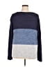 Coeur De Vague Color Block Blue Pullover Sweater Size XL (estimated) - photo 2