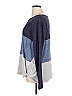 Coeur De Vague Color Block Blue Pullover Sweater Size XL (estimated) - photo 5