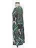 Veronica M. Paisley Teal Casual Dress Size XS - photo 5