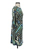Veronica M. Paisley Teal Casual Dress Size XS - photo 4