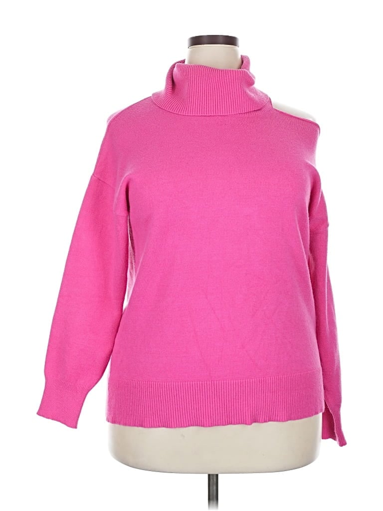 Pre-owned The Drop Turtleneck Sweater In Pink