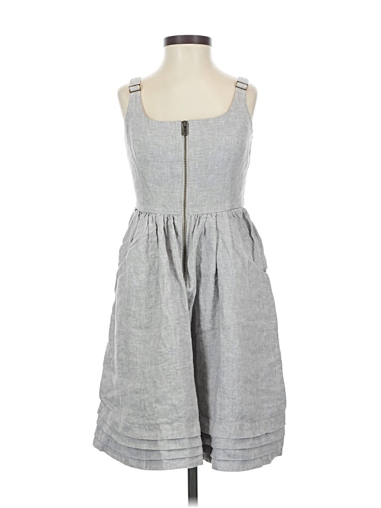 Pre-owned Armani Exchange Casual Dress In Gray
