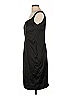 Escada Solid Black Cocktail Dress Size EU 42 / US 12 - photo 5