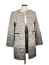 Zara Basic Chevron-herringbone Gray Coat Size L - photo 1