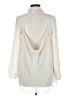 Ester 100% Polyester Ivory Long Sleeve Blouse Size L - photo 2