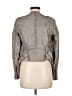 Muubaa 100% Leather Gray Jacket Size 6 - photo 2
