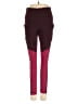 Athleta Color Block Burgundy Active Pants Size XS - photo 1