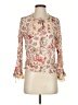 Angie 100% Rayon Ivory 3/4 Sleeve Blouse Size S - photo 1