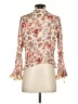Angie 100% Rayon Ivory 3/4 Sleeve Blouse Size S - photo 2