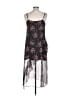 1.State 100% Polyester Floral Black Cocktail Dress Size L - photo 2