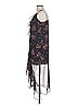 1.State 100% Polyester Floral Black Cocktail Dress Size L - photo 5