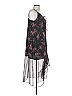 1.State 100% Polyester Floral Black Cocktail Dress Size L - photo 4
