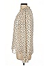 Assorted Brands 100% Polyester Polka Dots Ivory Long Sleeve Blouse Size L - photo 5
