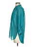 Charlotte Russe 100% Polyester Teal 3/4 Sleeve Blouse Size S - photo 5