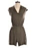 Calvin Klein 100% Rayon Solid Brown Romper Size 4 - photo 1