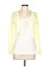 Shein 100% Polyester Yellow Cardigan Size L - photo 1