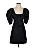 Open Edit 100% Cotton Black Cocktail Dress Size S - photo 1