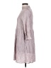 Listicle 100% Polyester Gray Casual Dress Size L - photo 5