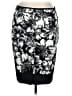 Ann Taylor Print Black Formal Skirt Size 12 - photo 2