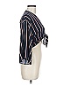 Grade & Gather 100% Polyester Blue Kimono Size M - photo 4