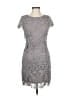 Lulus 100% Polyester Gray Cocktail Dress Size M - photo 1
