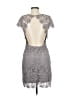 Lulus 100% Polyester Gray Cocktail Dress Size M - photo 2