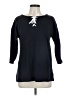 T by Talbots 100% Cotton Black Pullover Sweater Size L - photo 1