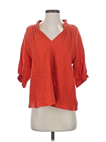 Joe's Jeans 3/4 Sleeve Blouse (view 1)