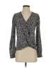 Ann Taylor Black Long Sleeve Blouse Size XXS - photo 1