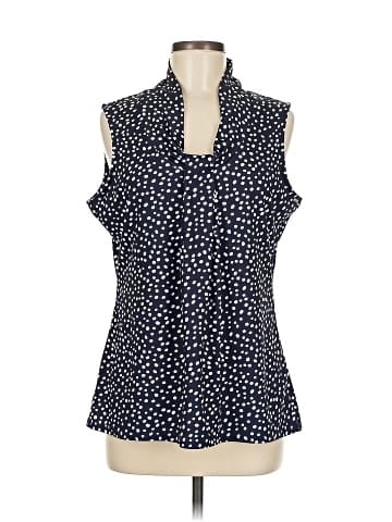 Larry Levine Sleeveless Blouse (view 1)