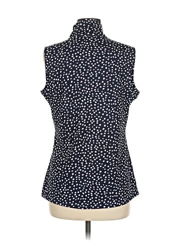 Larry Levine Sleeveless Blouse (view 2)