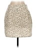 Shein 100% Polyester Floral Ivory Casual Skirt Size XS - photo 2