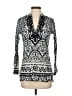 Hale Bob 100% Polyester Silver Long Sleeve Blouse Size XS - photo 1