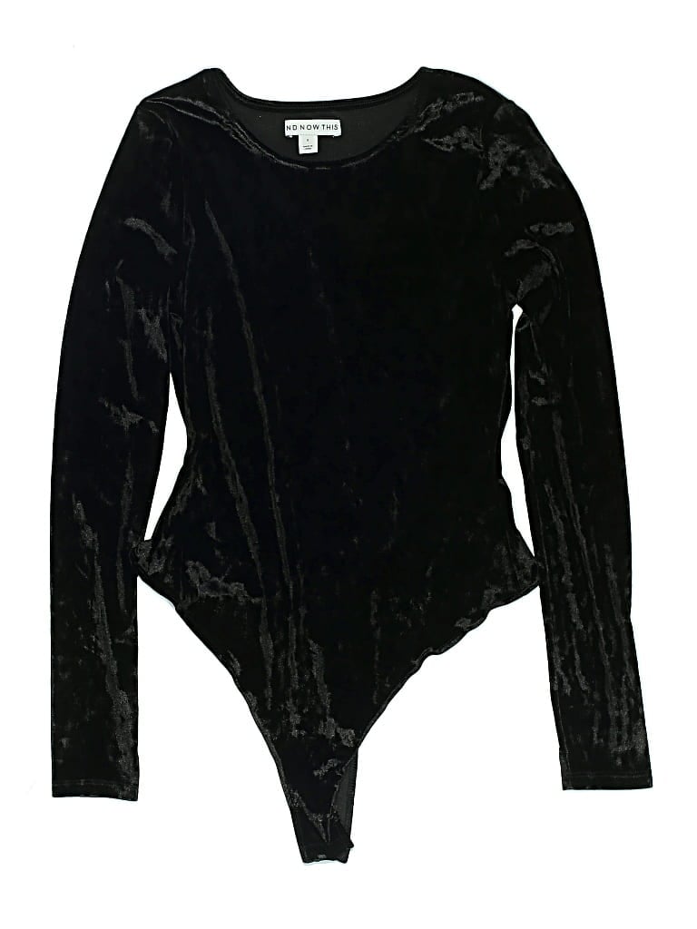 Pre-owned And Now This Bodysuit In Black