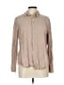 Have 100% Polyester Tan Long Sleeve Blouse Size L - photo 1