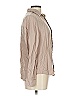 Have 100% Polyester Tan Long Sleeve Blouse Size L - photo 4
