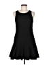 Addison Solid Black Casual Dress Size M - photo 1