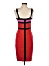Jay Godfrey Color Block Multi Color Red Cocktail Dress Size 2 - photo 2