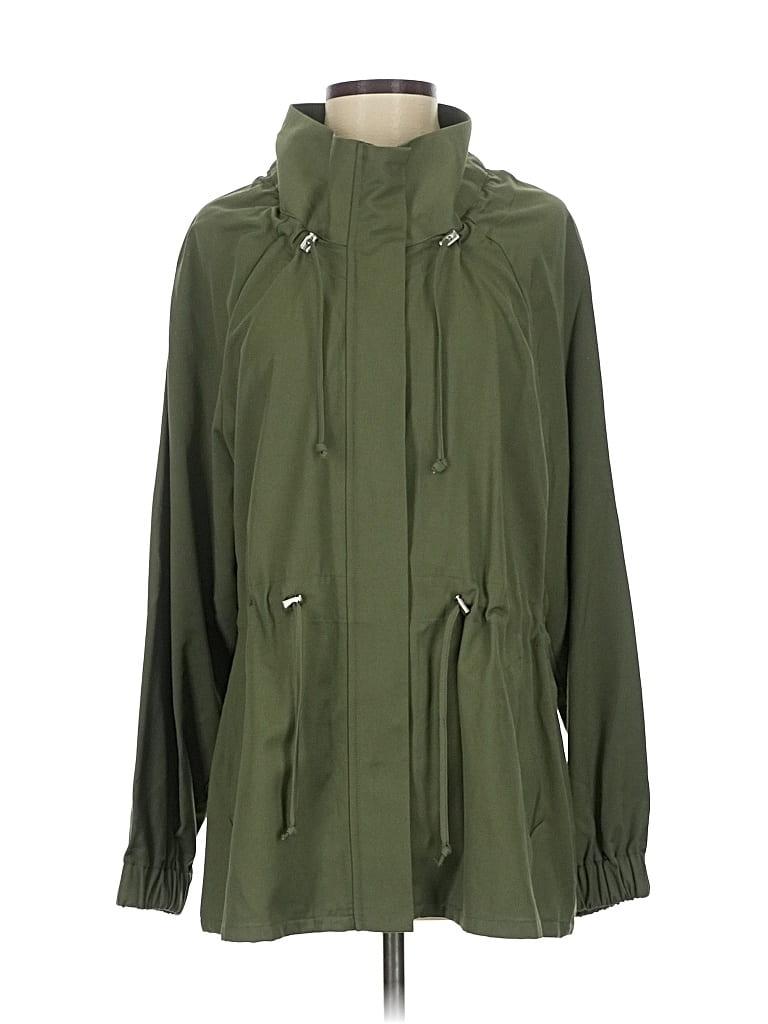 Pre-owned Elizabeth And James Raincoat In Green
