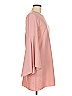 Aqua Solid Pink Casual Dress Size M - photo 4
