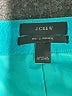 J.Crew 100% Wool Solid Teal Wool Skirt Size 12 (estimated) - photo 3