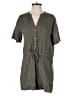 UpWest 100% Cotton Solid Green Romper Size S - photo 1